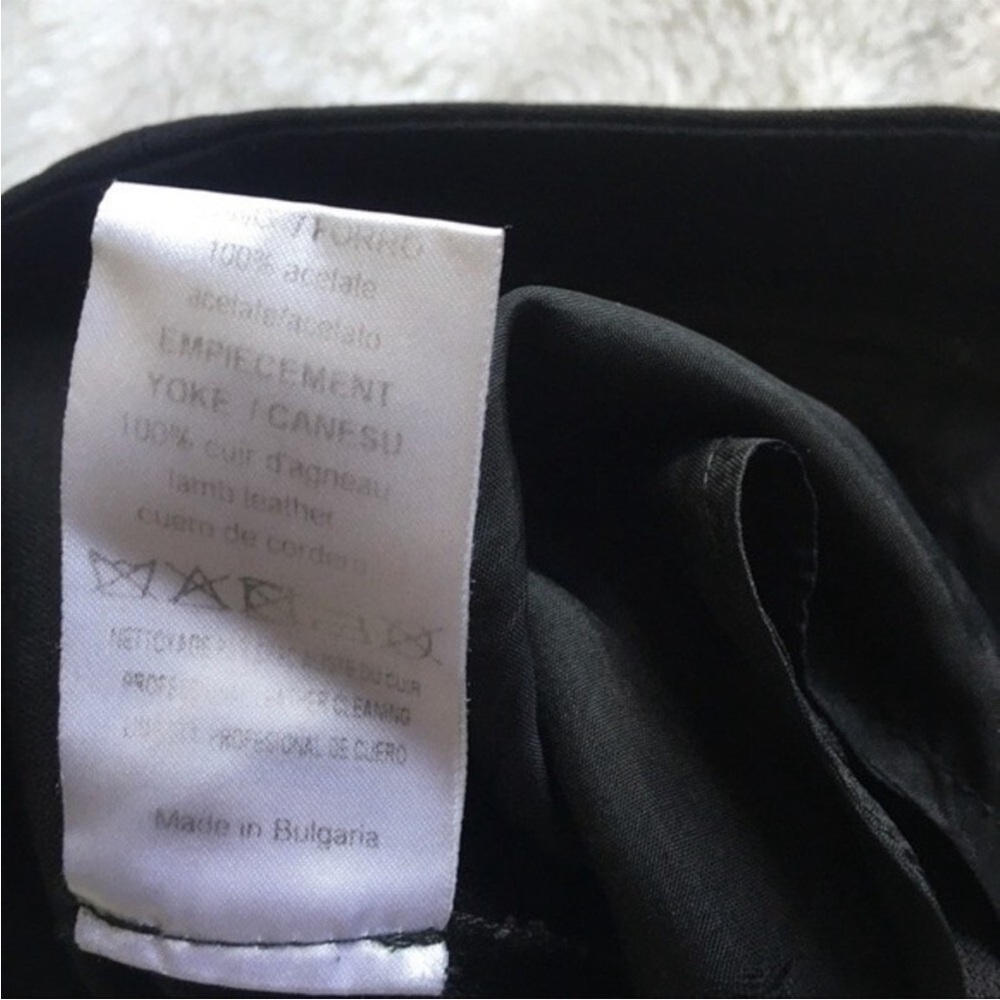 SANDRO Paris Black Cropped Slim Trouser Pants‎ 38/S - Picture 12 of 13